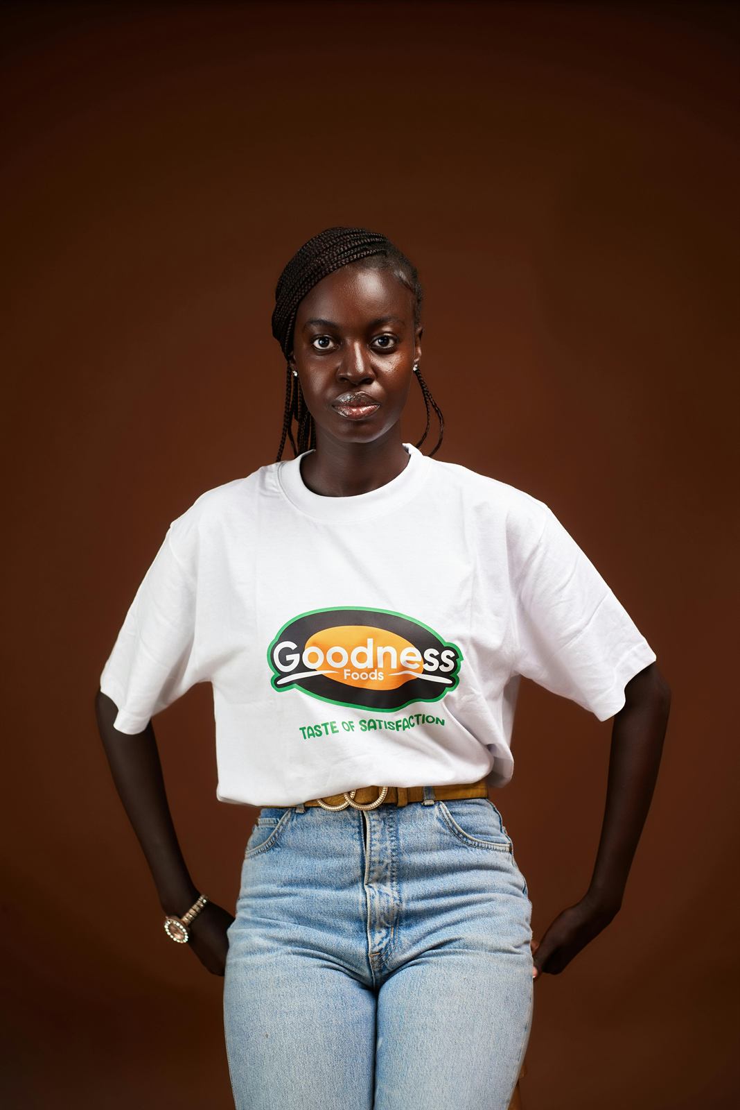 Printed T-shirt with a bold fan t-shirt design